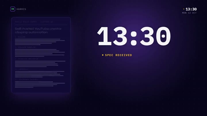 13:30, spec received